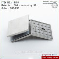 304 & 202 Steel Glass Clamp Hinge--135 degree wall-glass clamp